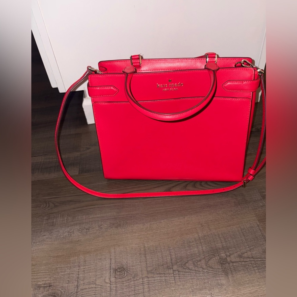 Kate Spade New York Staci Medium Satchel in Saffiano Leather